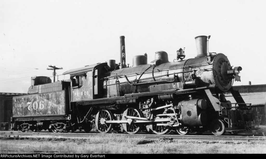 SLSF 4-6-0 #706 - St Louis-San Francisco